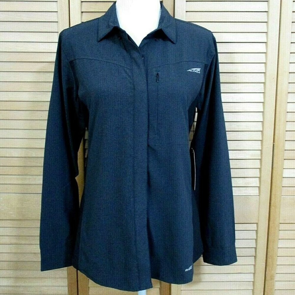 Altra Trail Running Button Up Shirt - Picture 2 of 10